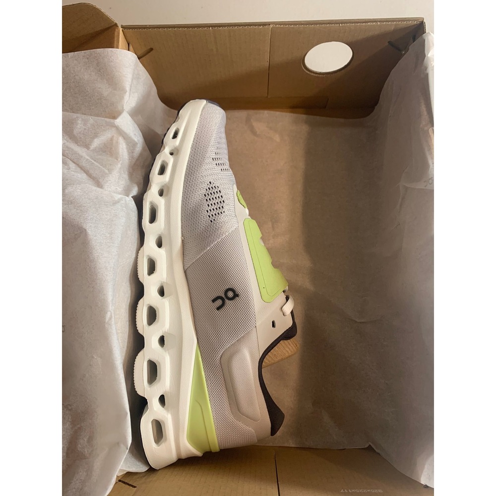 On Cloudstratus 3 Womens Running Shoes Pearl Ivory 3WD30122143 Size 9 - Picture 8 of 14